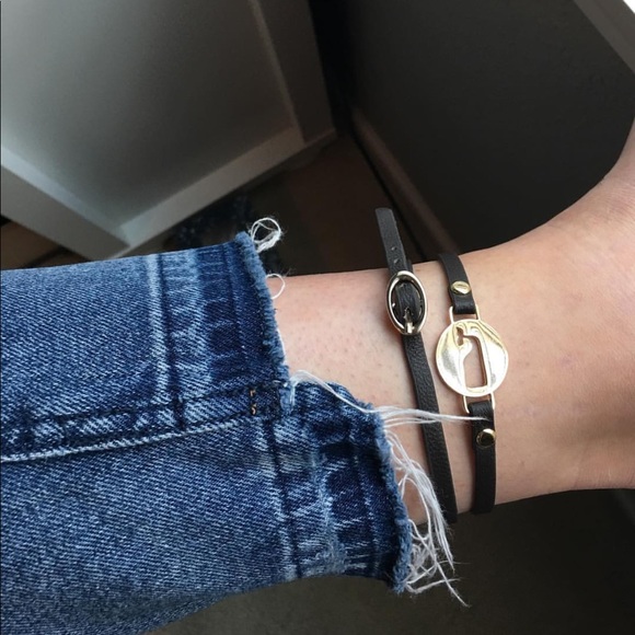 vineyard vines gold anklet - Picture 2 of 2